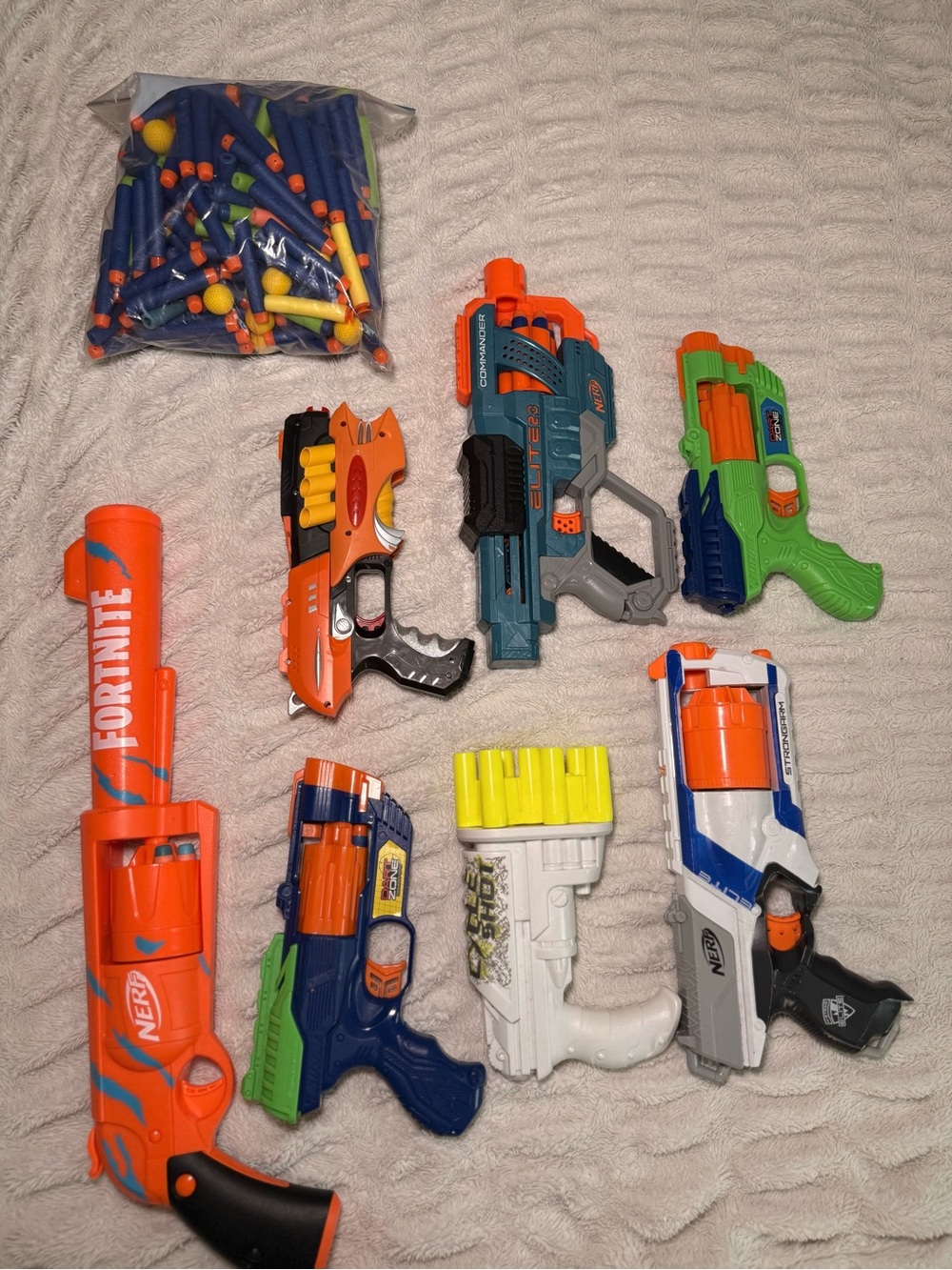 Nerf Blaster Toy Bundle With Darts